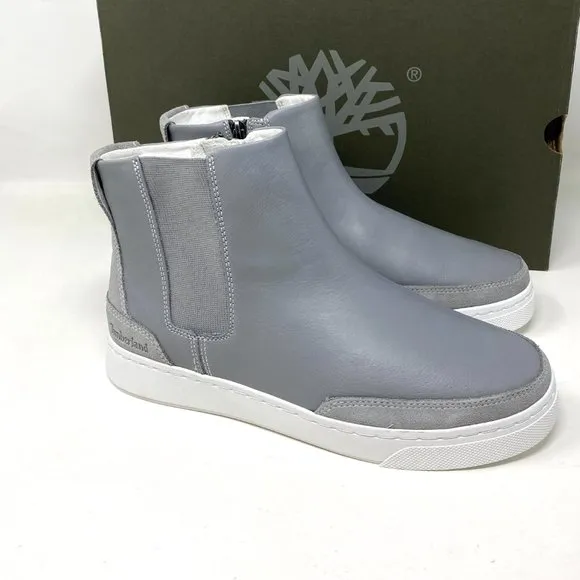 💖MEGA SALE💖Timberland Women's TB 0A24VX 085 ATLANTA GREEN CHELSEA Gray Boot