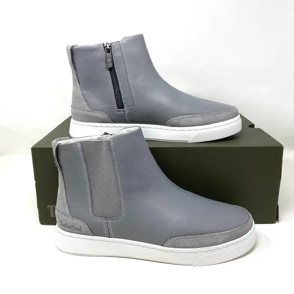 💖MEGA SALE💖Timberland Women's TB 0A24VX 085 ATLANTA GREEN CHELSEA Gray Boot