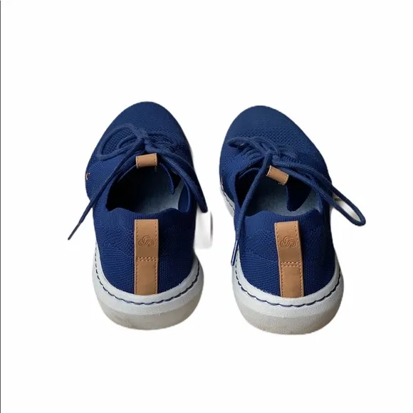 Mens Clarks Cloudsteppers Navy Blue Sneakers