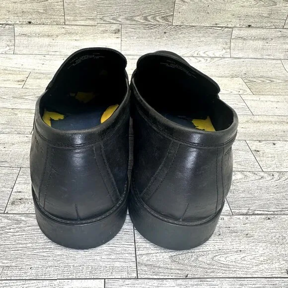 Men's Cole Haan Grand Black Leather Penny Loafer Dress Shoes C33223 Size 11.5M