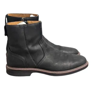 Men's Florsheim Norwalk Plain Toe Side Zip Soft Leather Boots Size 10.5 NIB
