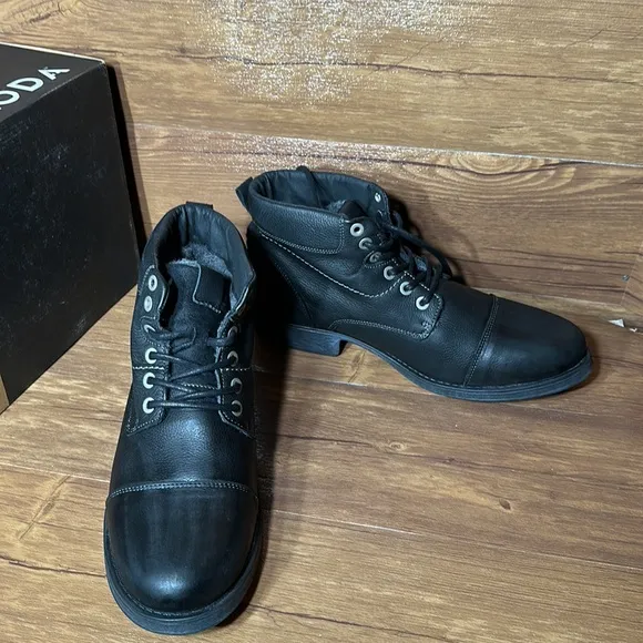 Men's Jkoda Hugh Leather boots size 47 new in box