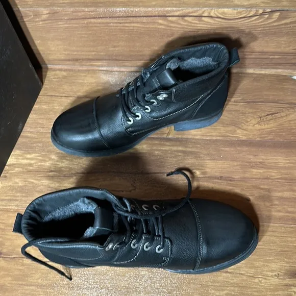 Men's Jkoda Hugh Leather boots size 47 new in box