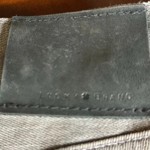 Men's Lucky Brand Classic Black Jeans - Size 34x32 - Gently Used