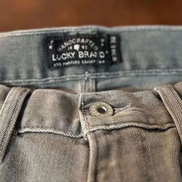 Men's Lucky Brand Classic Black Jeans - Size 34x32 - Gently Used