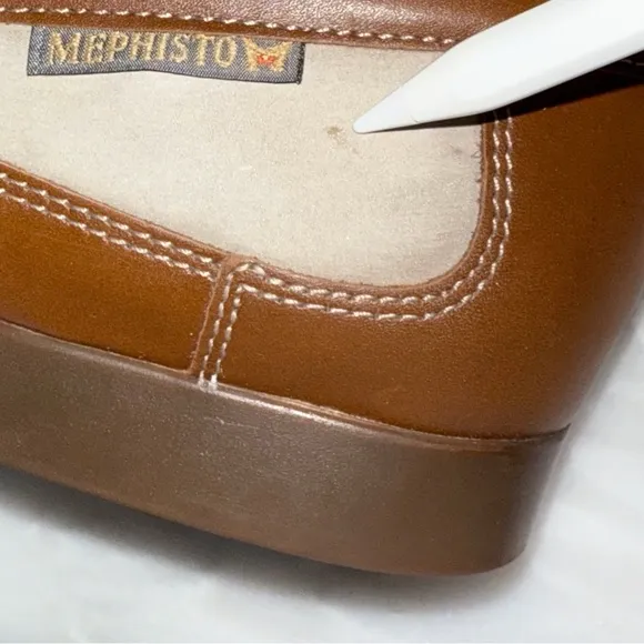 Mephisto Cool-Air Leather &amp; Suede Slip-On Loafers Men’s Size 10 Comfort Casual