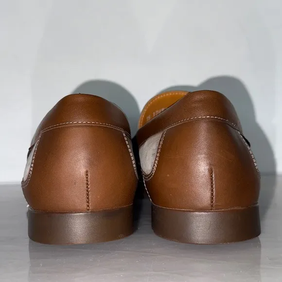 Mephisto Cool-Air Leather &amp; Suede Slip-On Loafers Men’s Size 10 Comfort Casual