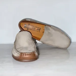 Mephisto Cool-Air Leather &amp; Suede Slip-On Loafers Men’s Size 10 Comfort Casual