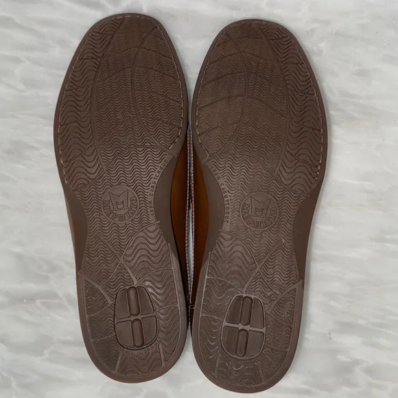 Mephisto Cool-Air Leather &amp; Suede Slip-On Loafers Men’s Size 10 Comfort Casual