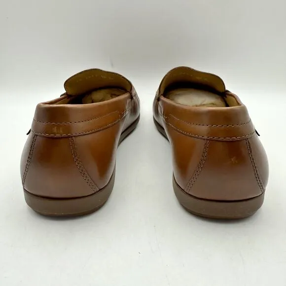 Mephisto Mens Algoras Loafers US 7.5 EU 41.5 Brown Leather Moccasin NWOB