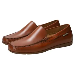 Mephisto Mens Algoras Loafers US 7.5 EU 41.5 Brown Leather Moccasin NWOB