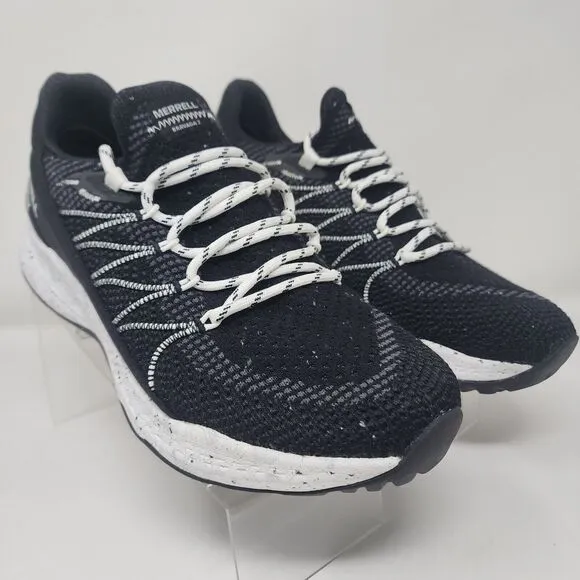 Merrell Hiking Sneakers Womens 9.5 Black Knit Bravada 2 Logo Gym Sneakers Active