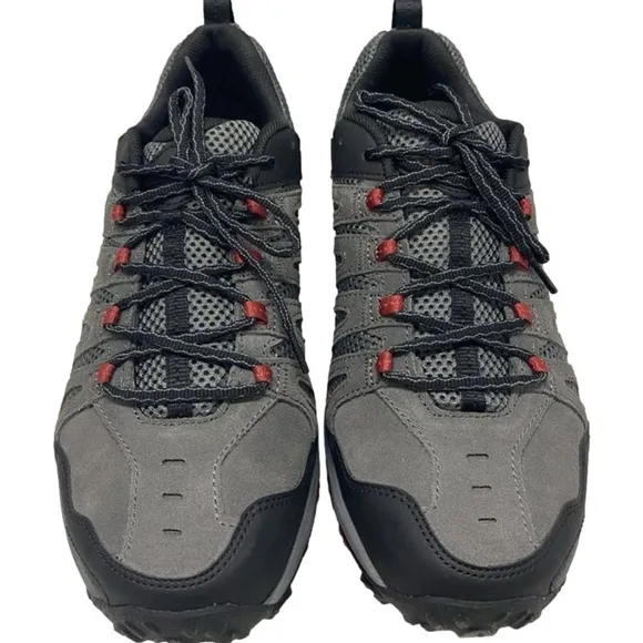Merrell Men’s Crosslander 3 Hiking Boots – Size US 14W – Granite/Dahlia – J13567