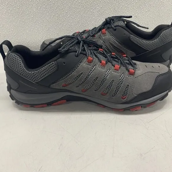 Merrell Men’s Crosslander 3 Hiking Boots – Size US 14W – Granite/Dahlia – J13567