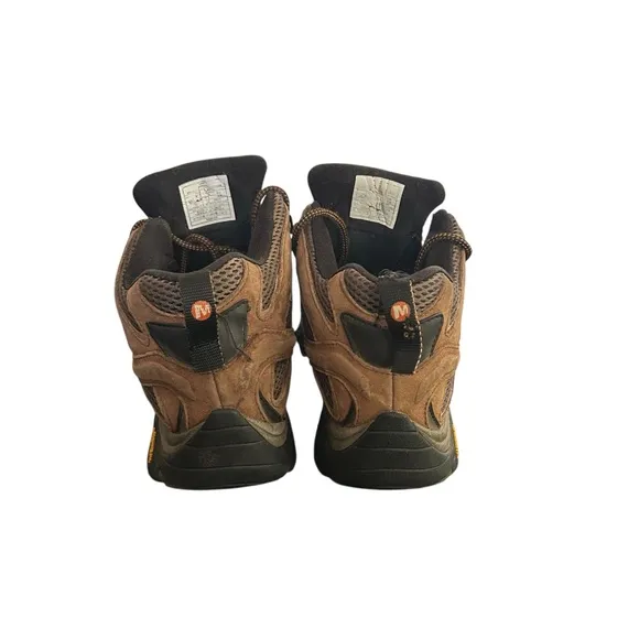 Merrell Men’s Moab 2 Mid Waterproof Hiking Boots J06051 Earth Brown Size 9
