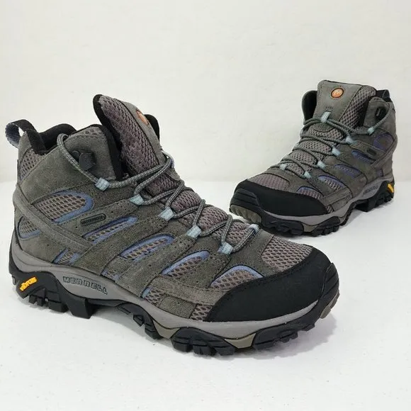 Merrell Moab 2 Mid Hiking Boot Waterproof Size Women's 10W NO DEFECTS