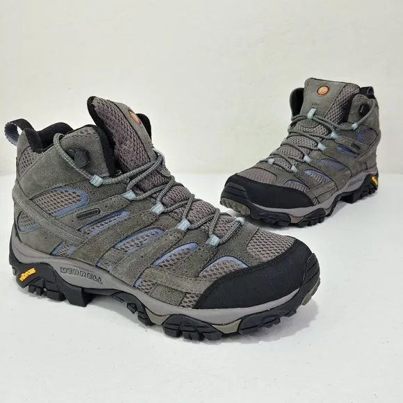 Merrell Moab 2 Mid Hiking Boot Waterproof Size Women's 10W NO DEFECTS