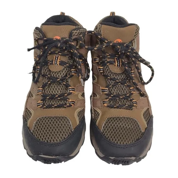 Merrell Moab 2 Mid Waterproof Leather Hiking Boots SIZE 4.5 (WOMEN'S SIZE 6)