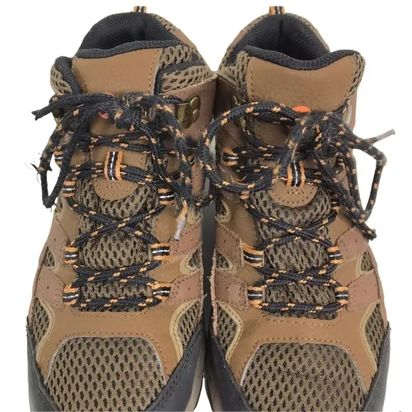 Merrell Moab 2 Mid Waterproof Leather Hiking Boots SIZE 4.5 (WOMEN'S SIZE 6)