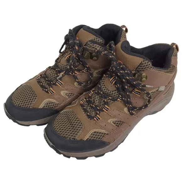 Merrell Moab 2 Mid Waterproof Leather Hiking Boots SIZE 4.5 (WOMEN'S SIZE 6)