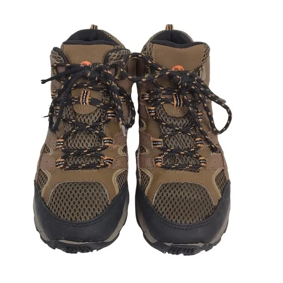 Merrell Moab 2 Mid Waterproof Leather Hiking Boots SIZE 4.5 (WOMEN'S SIZE 6)