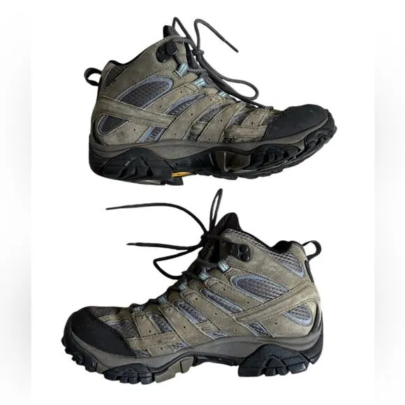 Merrell Women’s Moab 2 Mid waterproof boots size 6.5