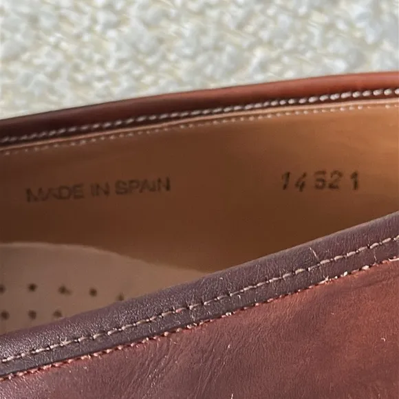 Mezlan Bradley Il Penny Loafer Men’s in Cognac Size 12