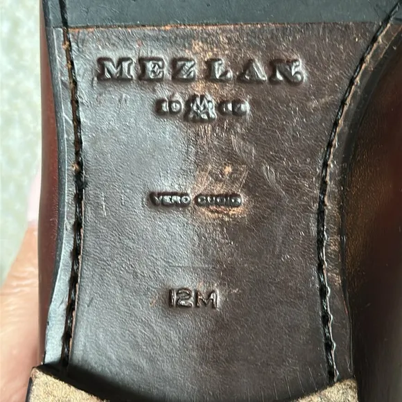 Mezlan Bradley Il Penny Loafer Men’s in Cognac Size 12