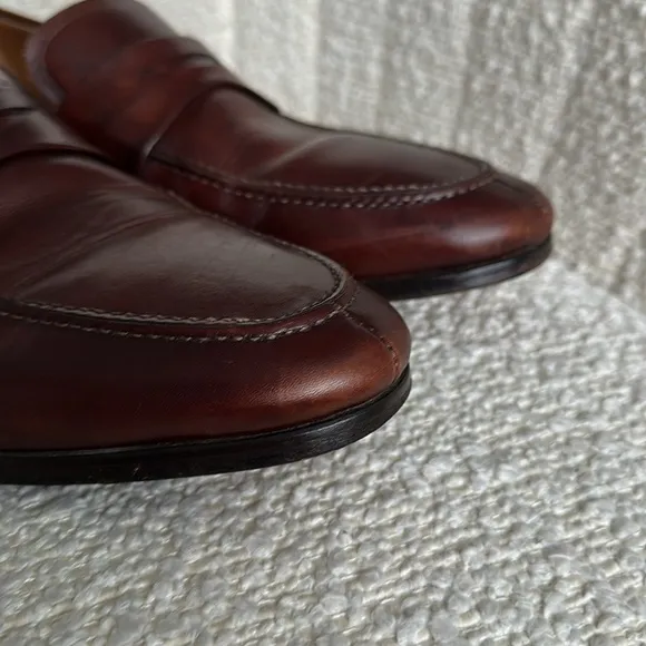 Mezlan Bradley Il Penny Loafer Men’s in Cognac Size 12