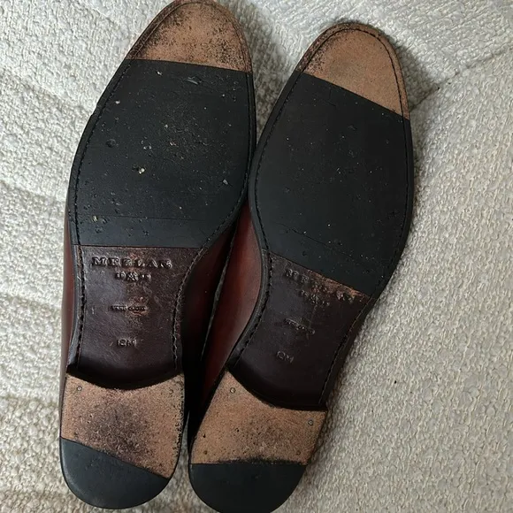 Mezlan Bradley Il Penny Loafer Men’s in Cognac Size 12