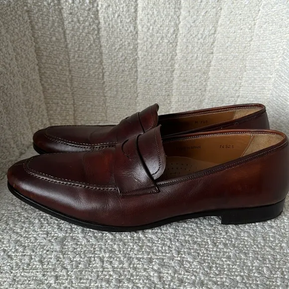 Mezlan Bradley Il Penny Loafer Men’s in Cognac Size 12