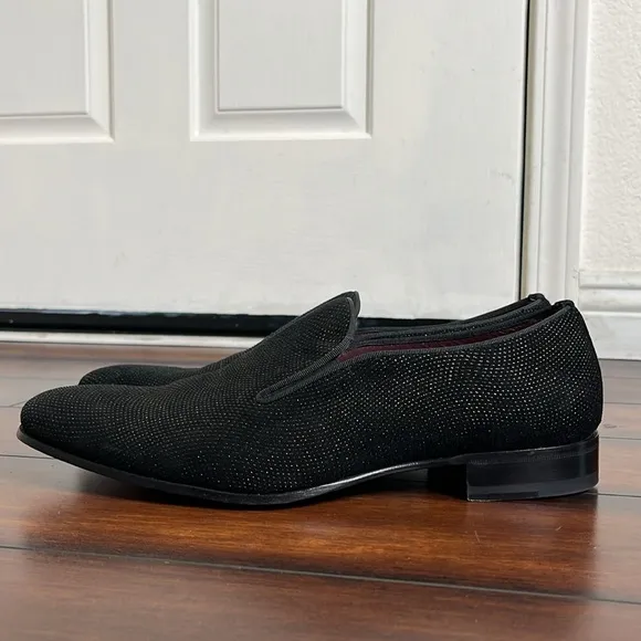 Mezlan Crespi Mens Luxury Formal Loafers size 10  Classic Old Money Quiet Luxury