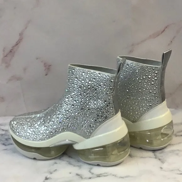 Michael Kors Bootie Flashy Silver