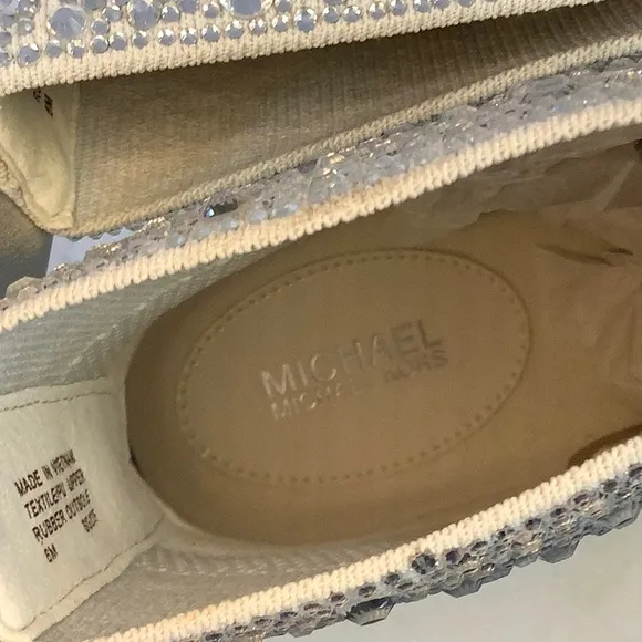 Michael Kors Bootie Flashy Silver