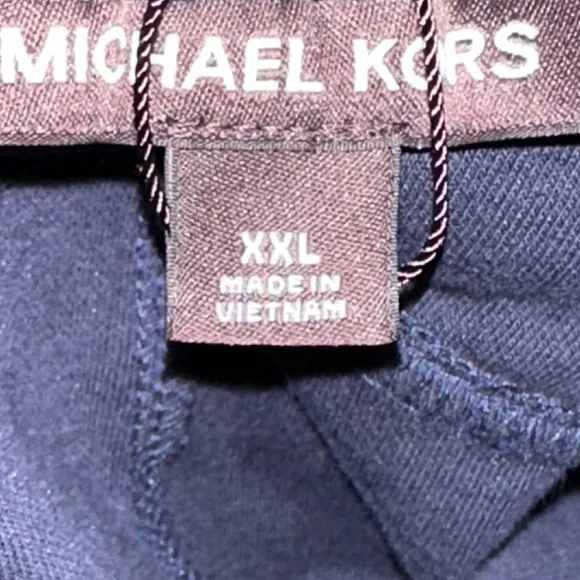 Michael kors men's 2 pc hooded track suit w/ sneakers (13) sz2Xl $500