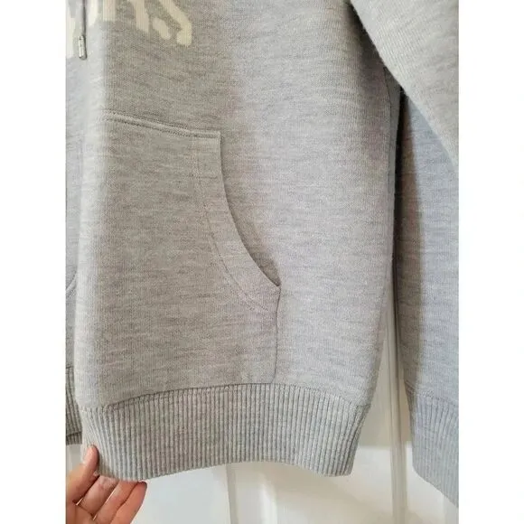 MICHAEL MICHAEL KORS Logo Merino Hoodie S NWOT
