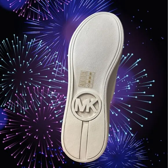 MICHAEL MICHAEL KORS Women's Juno Knit Slip-On Sneakers in the Size 9.5M