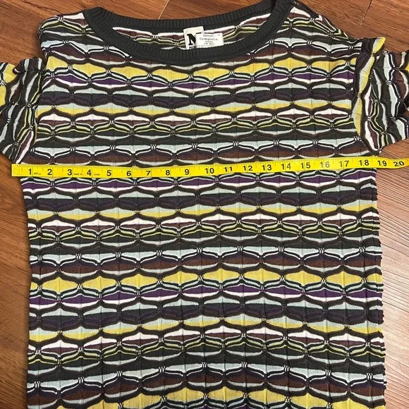 Missoni Women’s Medium Multi-Color Knit Long Sweater or Mini Dress Size 44