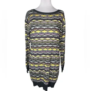 Missoni Women’s Medium Multi-Color Knit Long Sweater or Mini Dress Size 44