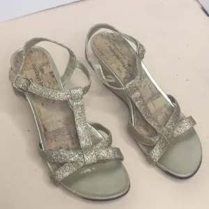 Montego  bay club sparks gold cork wedge sandals