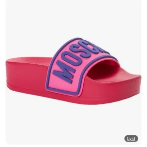 Moschino Pink &amp; Purple Pool slides