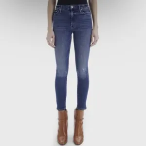 Mother High Waisted Looker Skinny High Rise Getalongs Blue Jeans Women’s Size 26