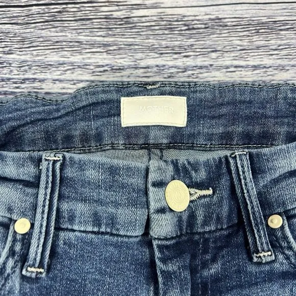 Mother High Waisted Looker Skinny High Rise Getalongs Blue Jeans Women’s Size 26