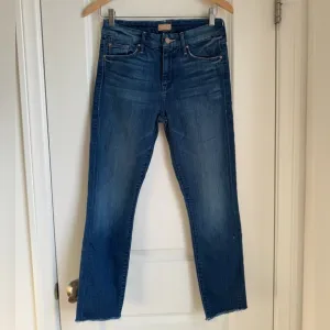 MOTHER The Looker Ankle Fray Jeans Size 25