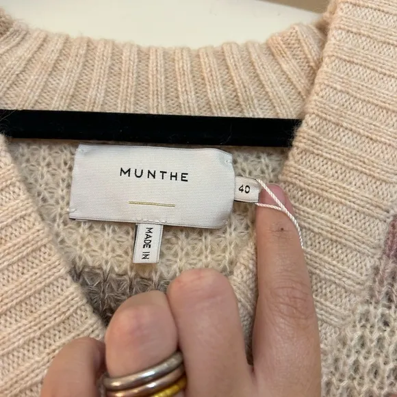 Munthe Rana Knit Sweater NWT