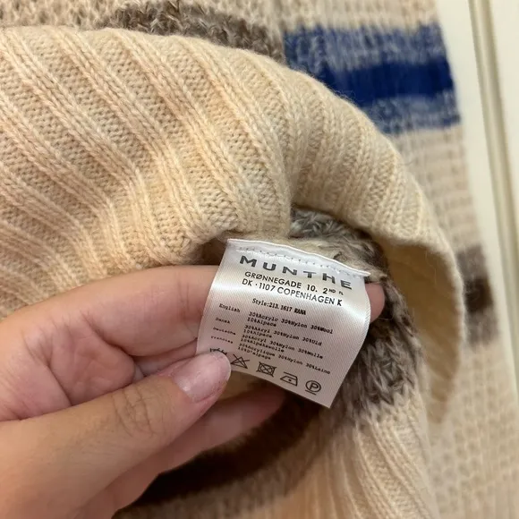 Munthe Rana Knit Sweater NWT