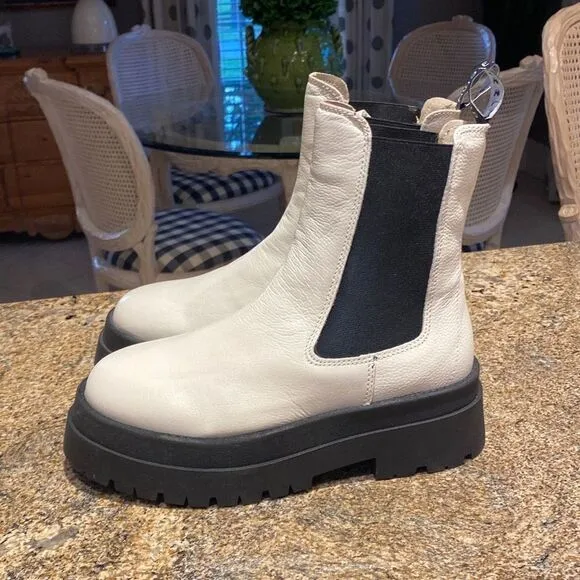 Musse &amp; Cloud Alita Ice Combat Platform Boots NEW