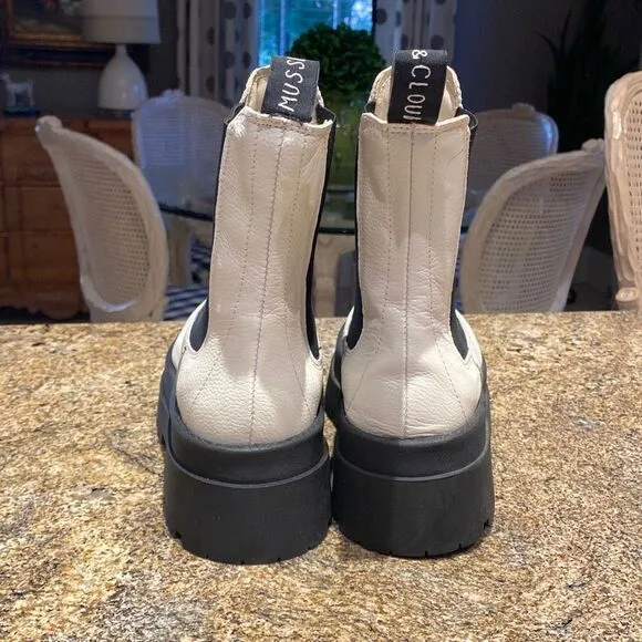 Musse &amp; Cloud Alita Ice Combat Platform Boots NEW