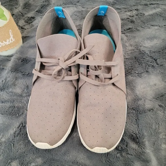 Native Apollo Chukka Dublin Gray Sneaker Boots Size 10