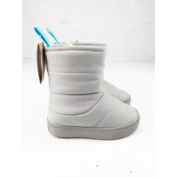 Native Chamonix Summit Bloom Pigeon Grey Winter Boots - Youth